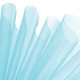 25m x 29cm Organza Roll - Aqua Blue